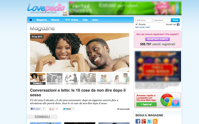 lovepedia opinioni