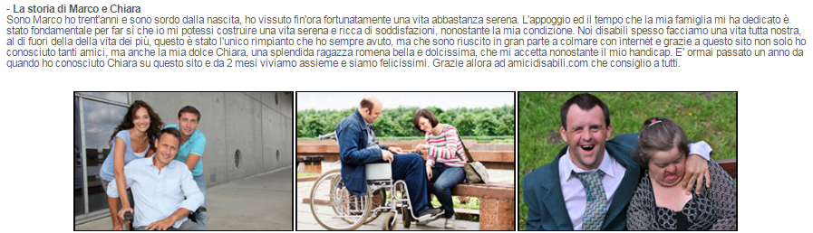 amici disabili recensioni