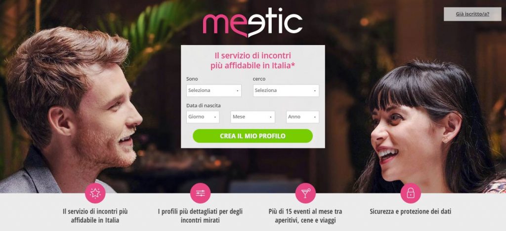 meetic 3 giorni gratis