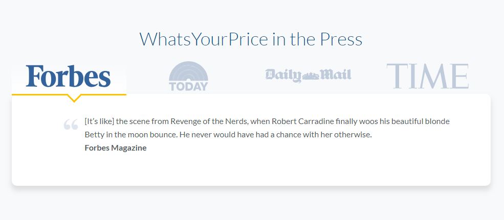 whatsyourprice opinioni