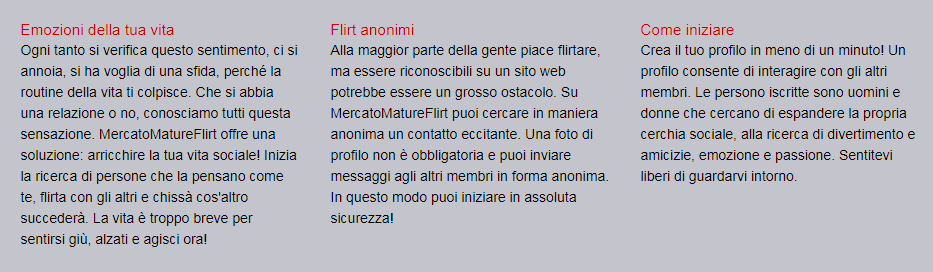 mercatomatureflirt opinioni