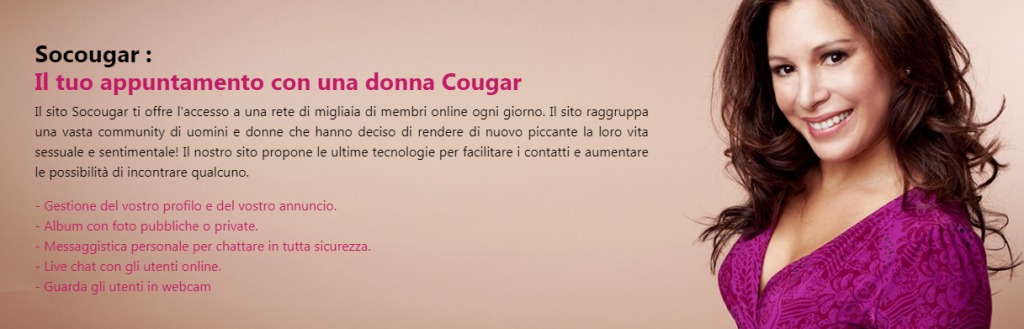 incontri cougar