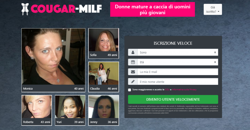 cougar milf opinioni