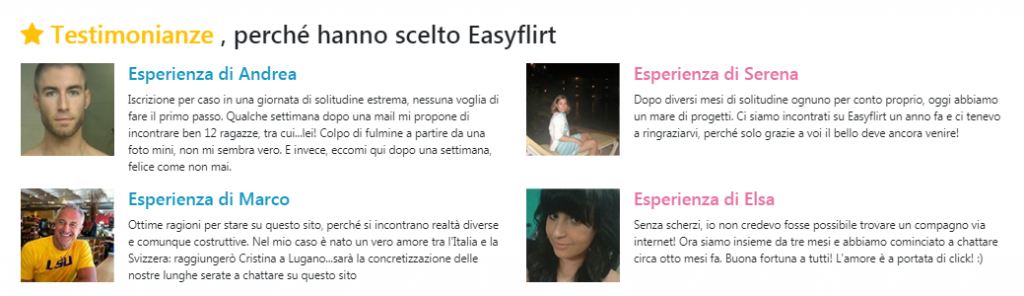 easyflirt recensioni