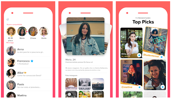 tinder come funziona