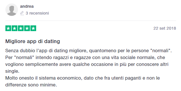 tinder opinioni