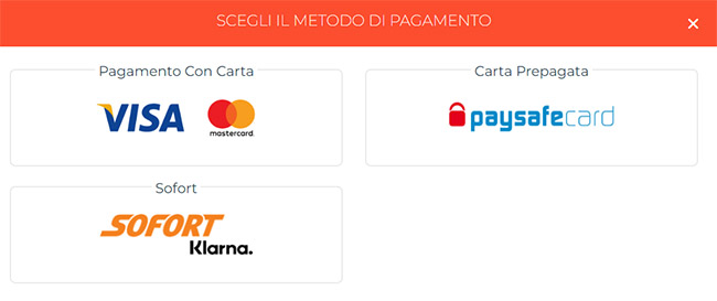 instaflirt metodi di pagamento