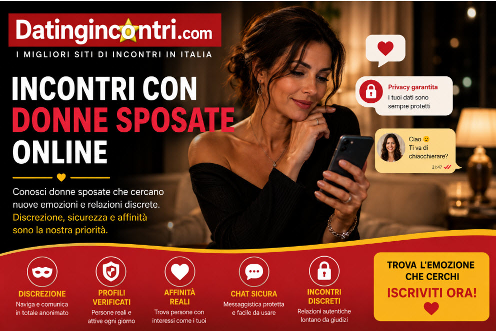 Incontri con donne sposate online