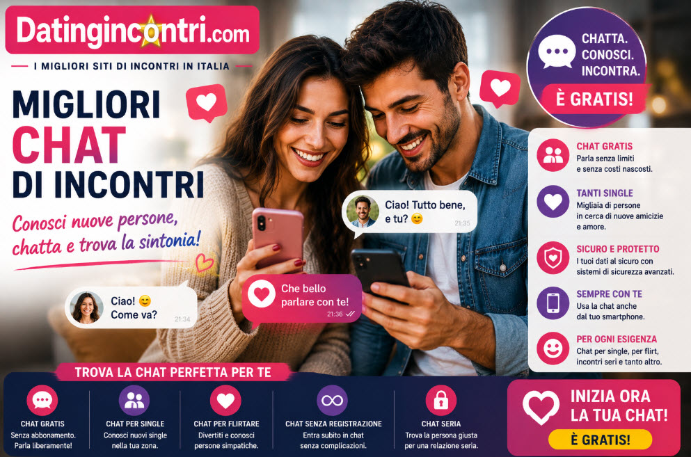 Migliori chat di incontri