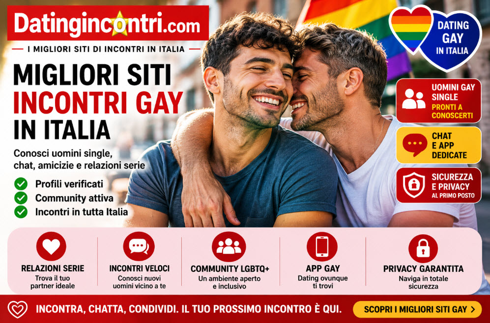 Migliori siti e app di incontri gay